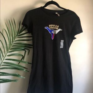 Texas logo T-shirt from Lyndorf